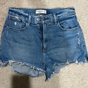 Abercrombie jean shorts